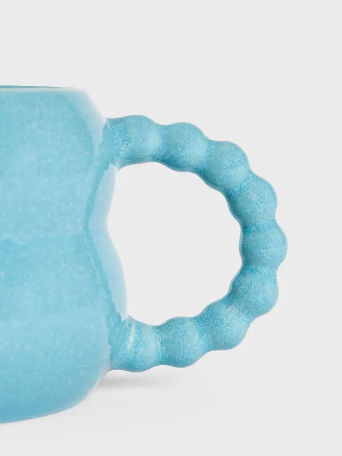Kubek BUBBLE BEADS turkusowy 0,3 l