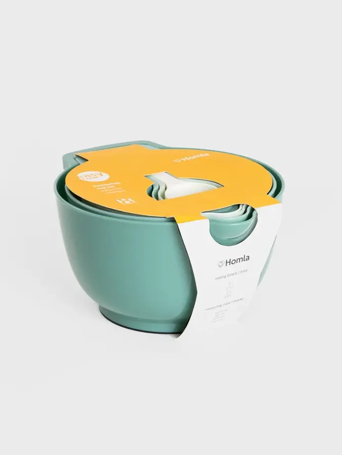 Zestaw mis EASY COOK z miarkami 8 el