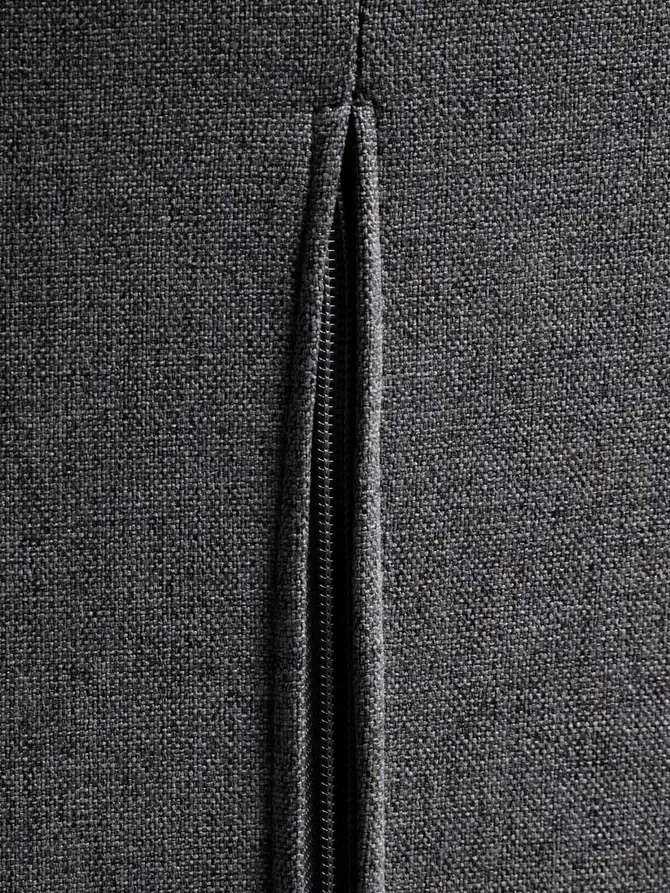 Fotel SEENSA obrotowy szary 58x67x81-89 cm