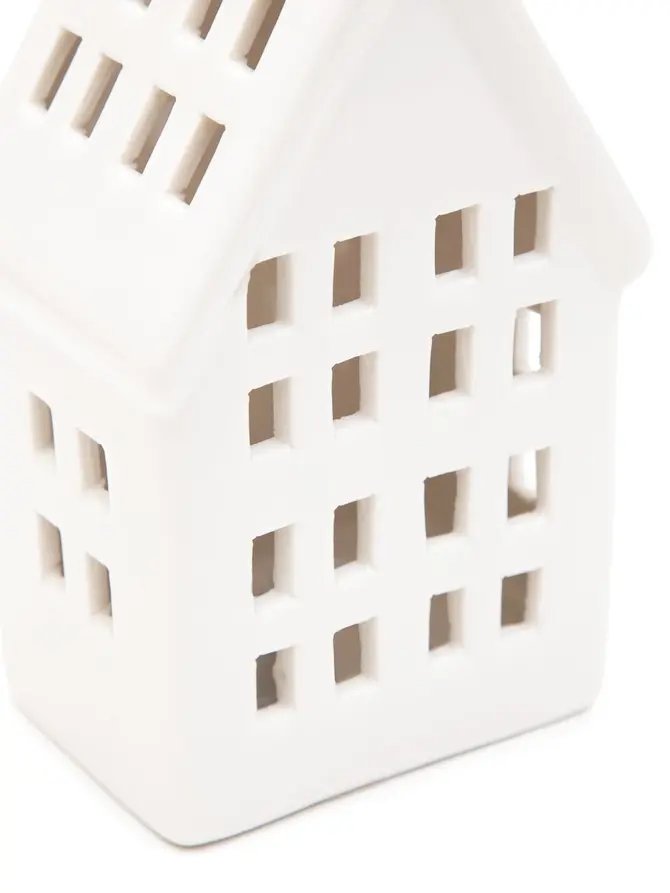 Domek LED COZY HOME ceramiczny 10x8x21 cm