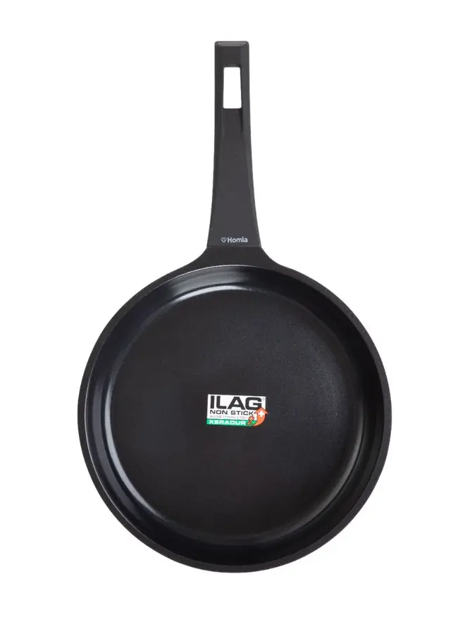 Patelnia TRISTAN z powłoką ceramiczną ILAG czarna 28 cm