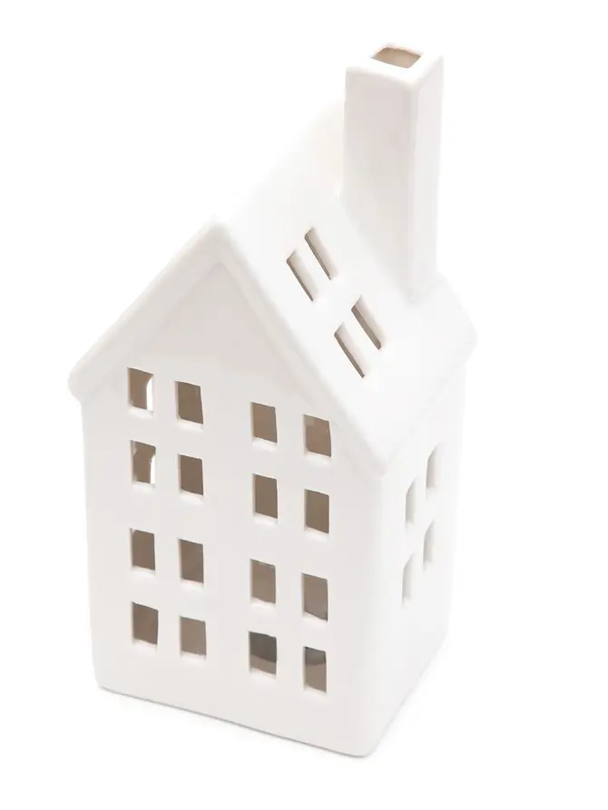 Domek LED COZY HOME ceramiczny 10x8x21 cm