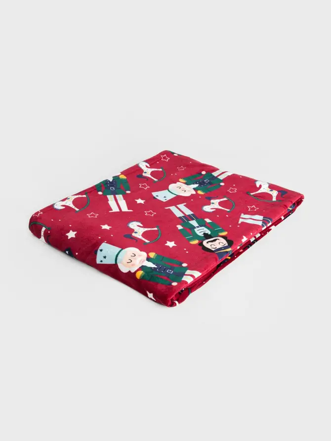Koc NUTCRACKER minky 150x200 cm