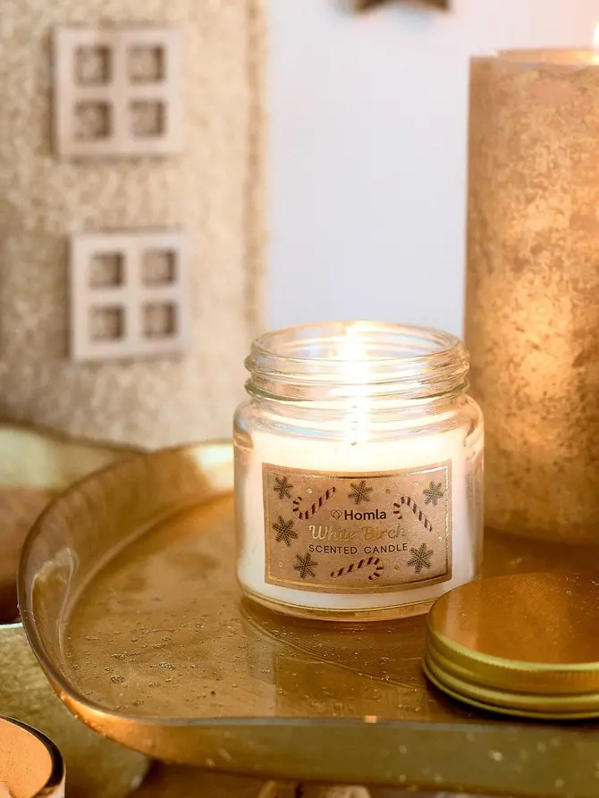 Świeca zapachowa FROSTY FINDS White Birch 60 g
