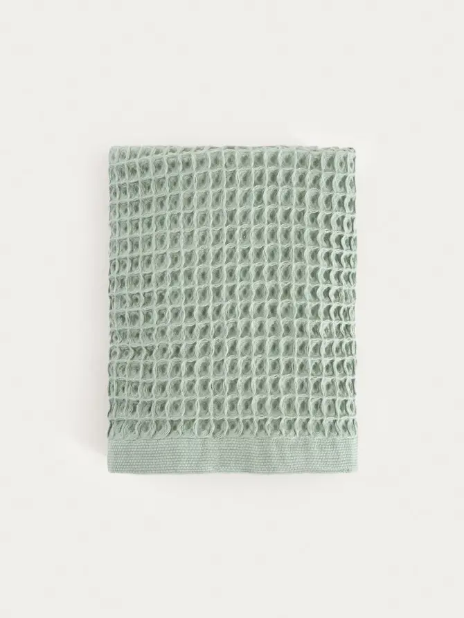 Ręcznik VAFFEL pistacjowy 50x90 cm