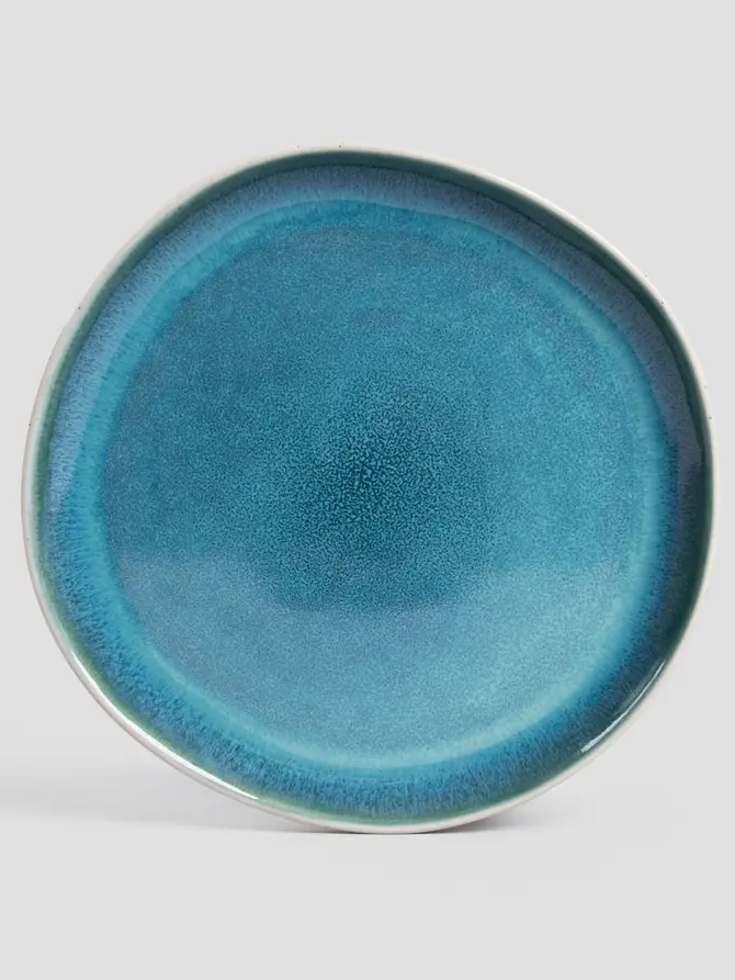 Talerz SEDANO deserowy turkusowy 20 cm