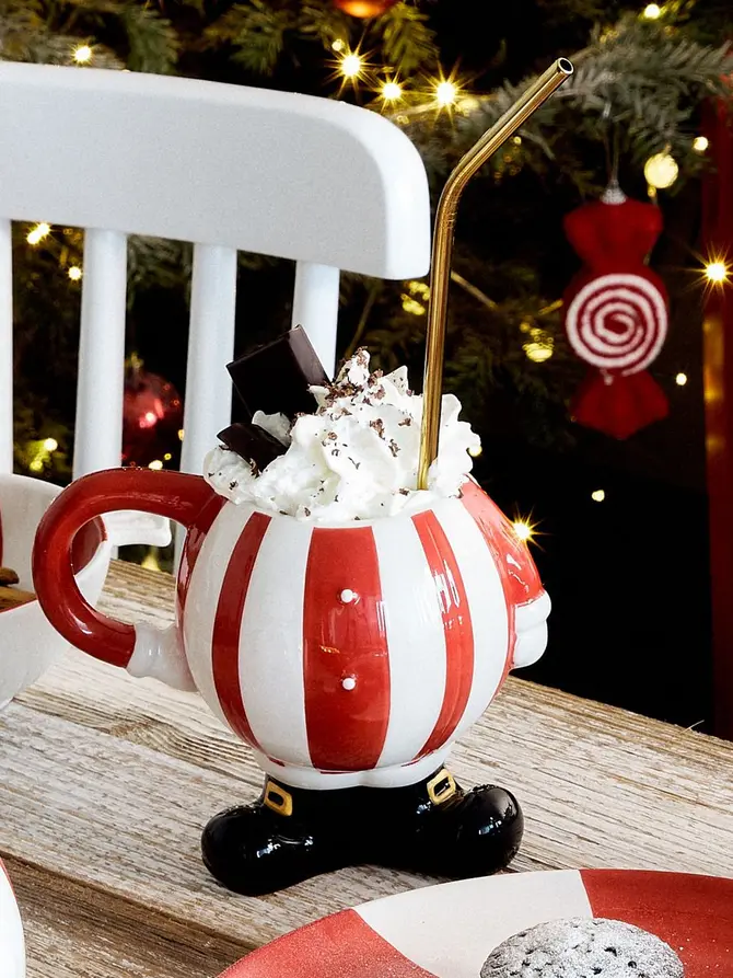 Kubek LOLLIPOP brzuch mikołaja 0,5 l