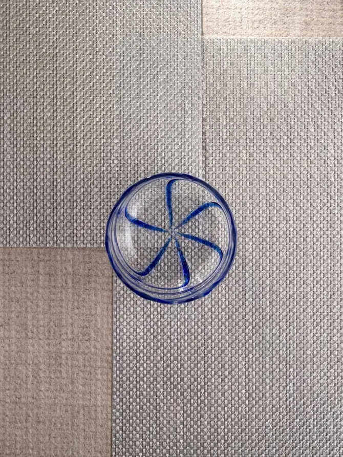 Maty stołowe GLAMO srebrne, zestaw 2 szt. 30x45 cm