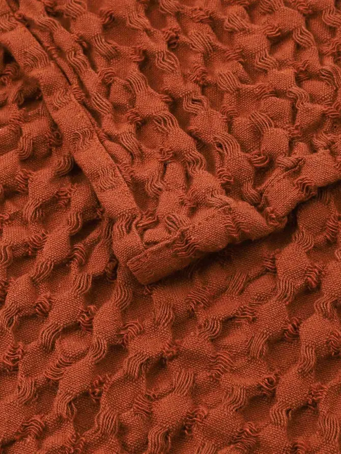 Ścierka kuchenna WAFELS ruda 50x70 cm