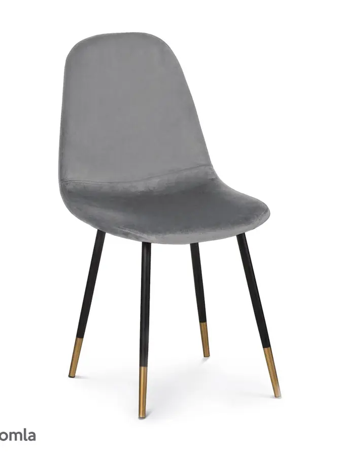 EC Szare krzesło NOIR ROU 87x44cm ALL 926802