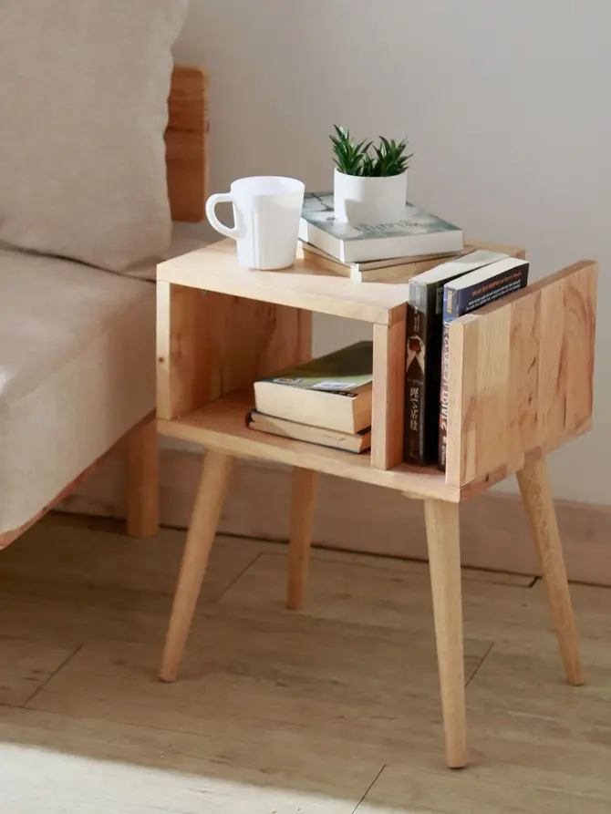 Szafka nocna SINAR naturalny 40x30x51 cm