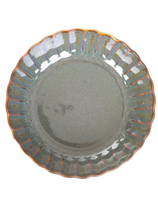 Talerz MELIDA głęboki szary 19 cm