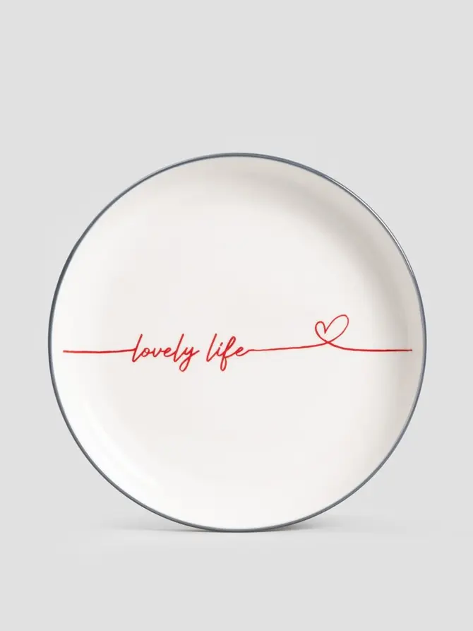 Talerz LOVELY LIFE lovely life 19 cm