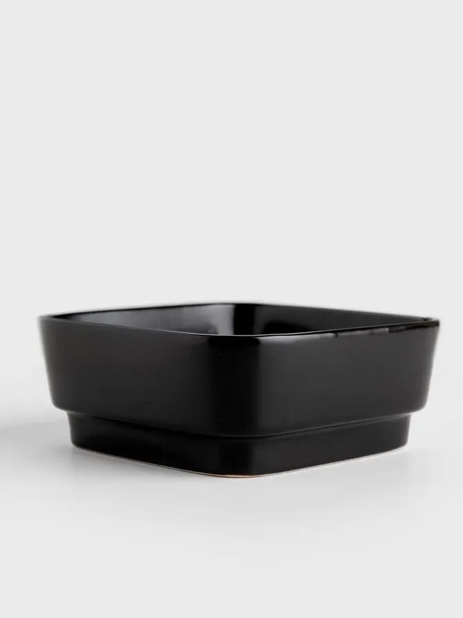 Miska TOSAL czarna 14 cm