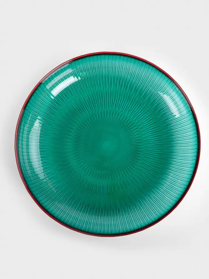 Misa FRUMOS z czerwonym rantem 30 cm