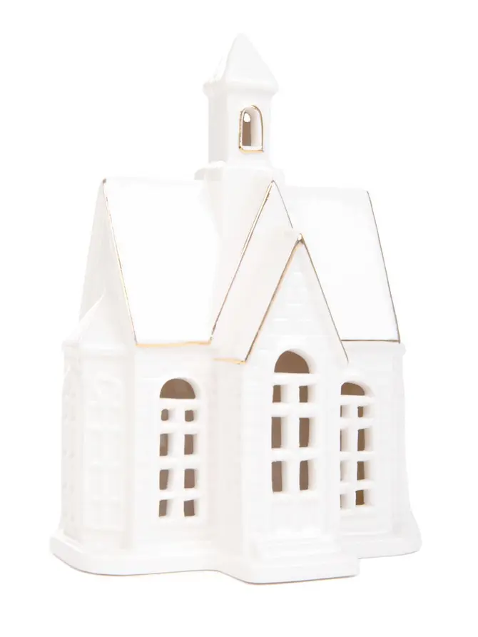 Domek LED KANIA kościółek 11x7x15,5 cm