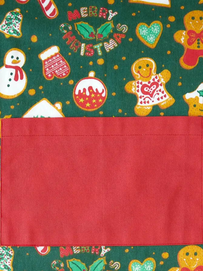 Fartuch kuchenny GRINCHY w pierniki 60x80 cm