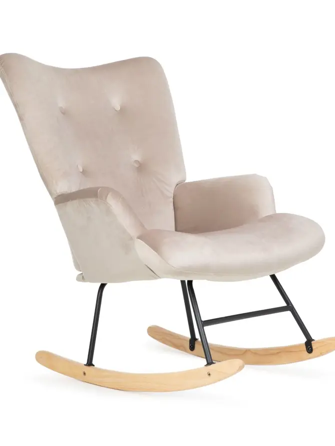 Fotel MOSS bujany beżowy 72x73x92 cm