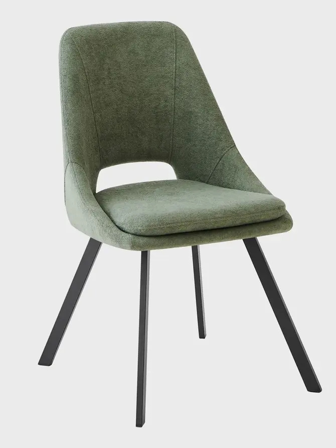 Krzesło CLARA Pistacjowy 56,5x47,5x85 cm