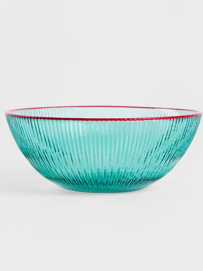 Miska FRUMOS z czerwonym rantem 15 cm