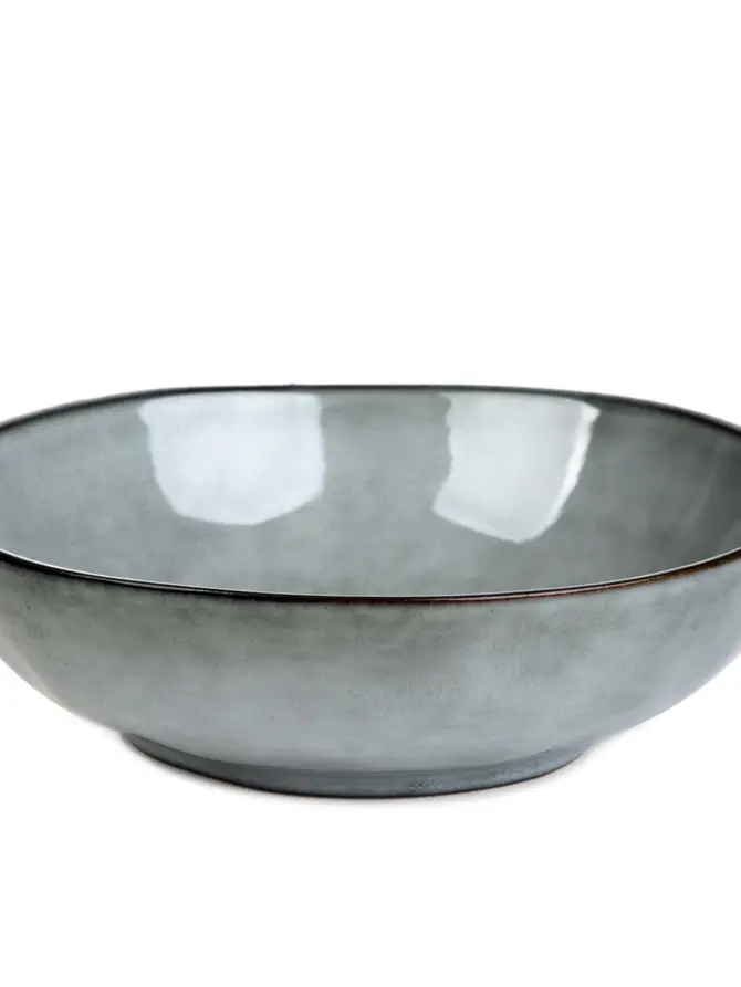 Talerz LABARRO głęboki szary 18cm