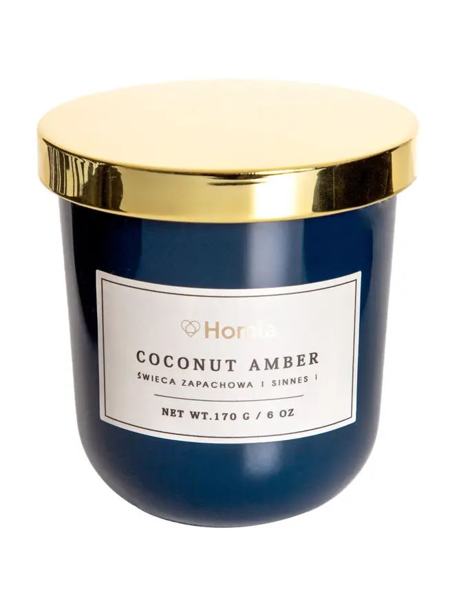 Świeca zapachowa SINNES Coconut & Amber 170G