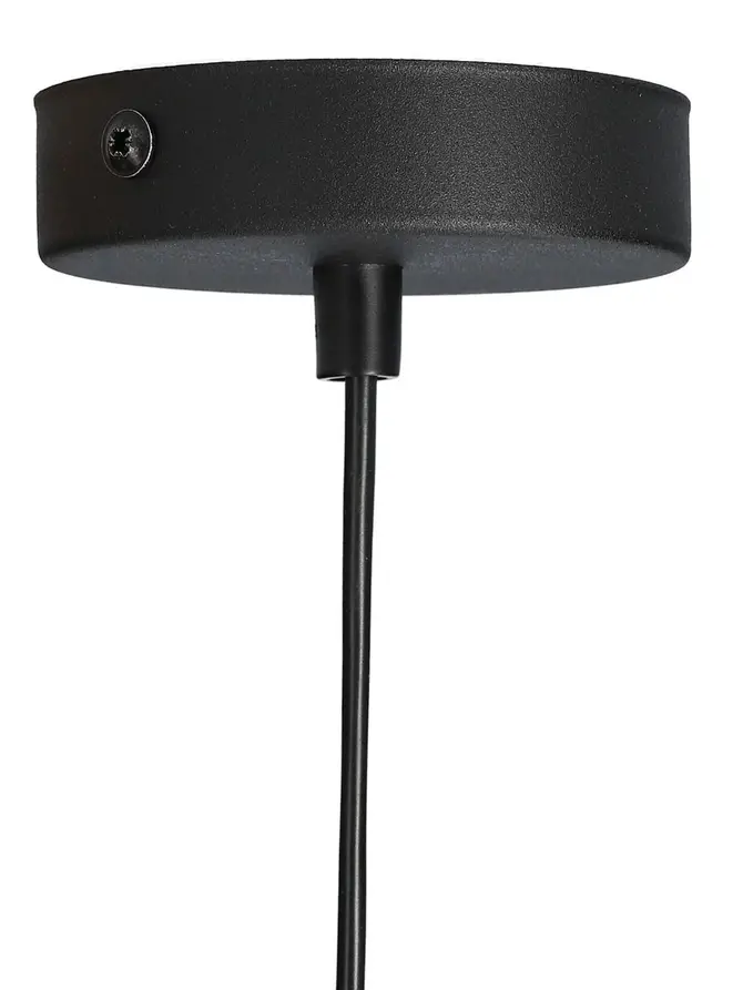 Lampa MISTE wisząca bursztynowa 24x24x180 cm