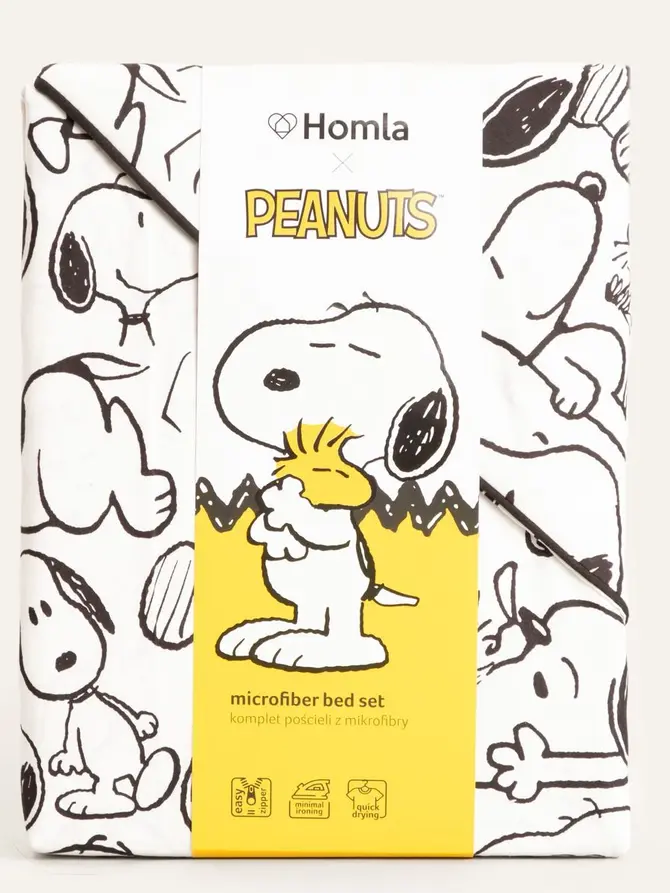 Pościel SNOOPY DOG z mikrofibry ze wzorem Snoopy 140x200 + 1*70x80 cm