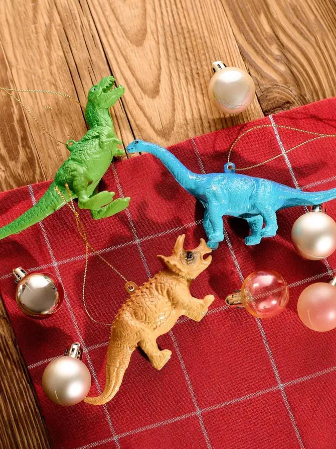 Zawieszka DINO dinozaury 3 szt.