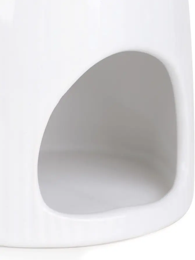 Kominek ceramiczny FIRES z woskiem Fresh Linen 10x12,5 cm 22G