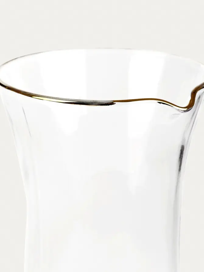 Karafka BARREL ze złotym rantem 1,5 l