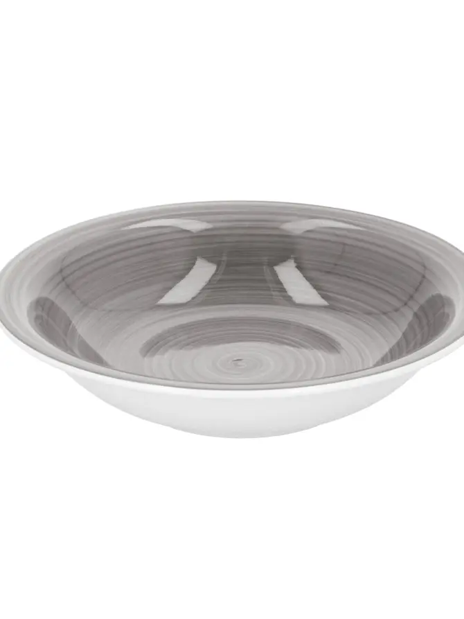 Talerz głęboki szary OBLAN 21 cm ALL 990353