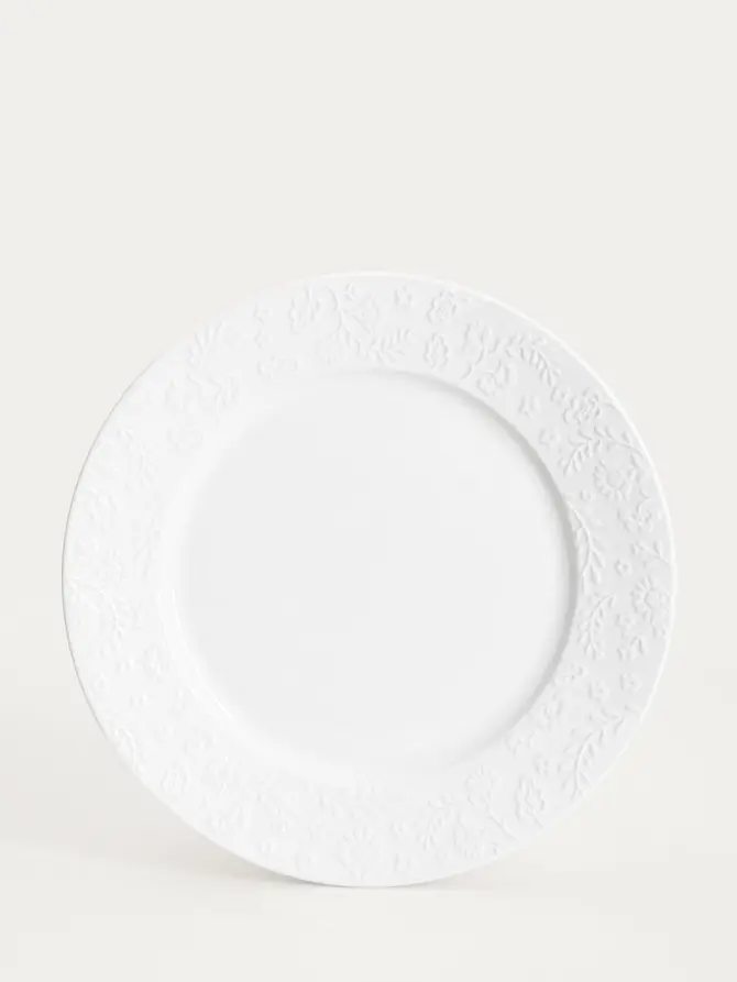 Talerz BENO obiadowy biały 27 cm