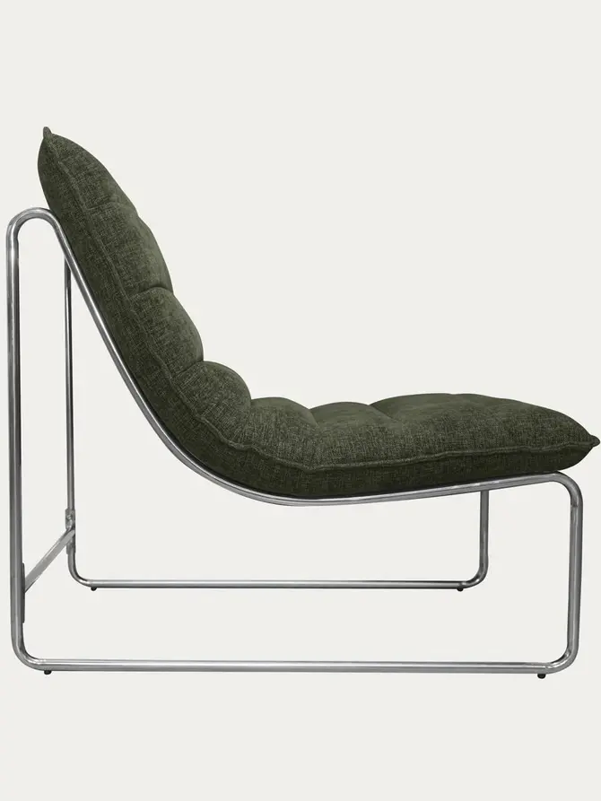 Fotel ARMONTE oliwkowy 66x83x78 cm
