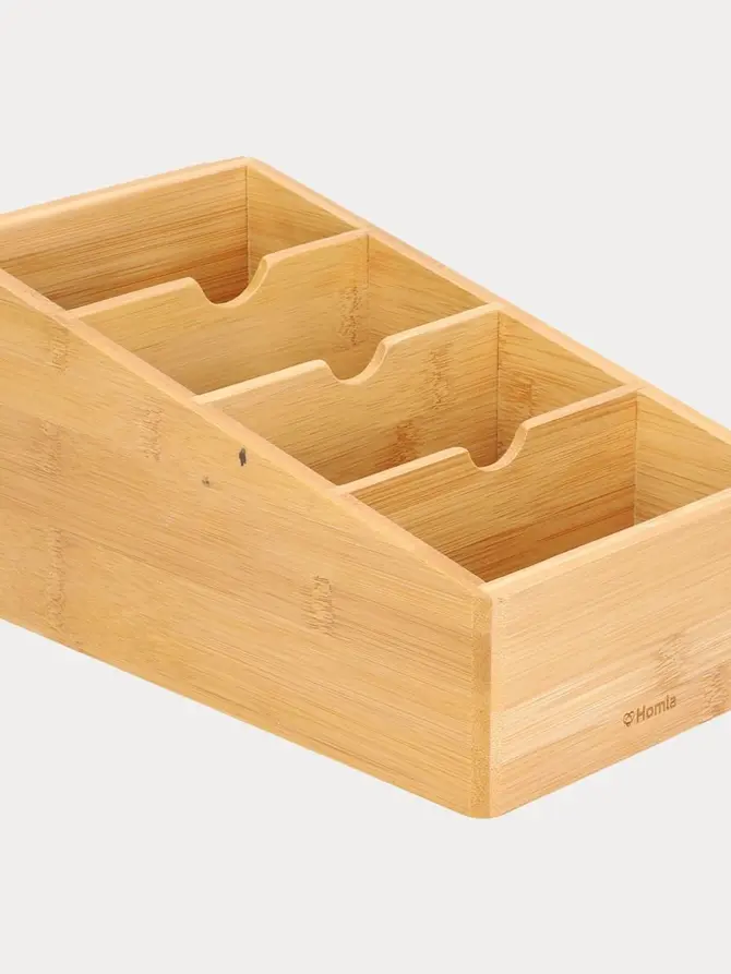 Organizer BAMBOU kuchenny bambusowy 25x13 cm