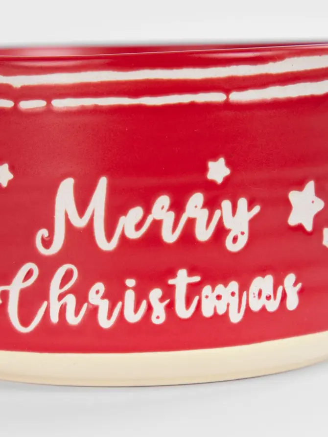 Kubek LAPOS czerwony Merry Christmas 0,6 l