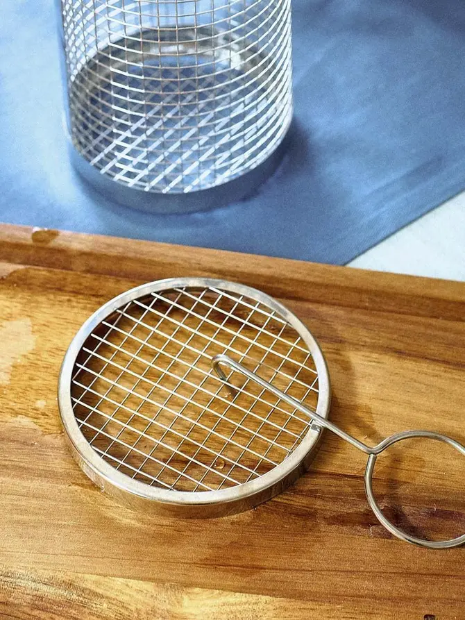 Kosz EASY GRILL do grillowania okrągły M 30x9 cm