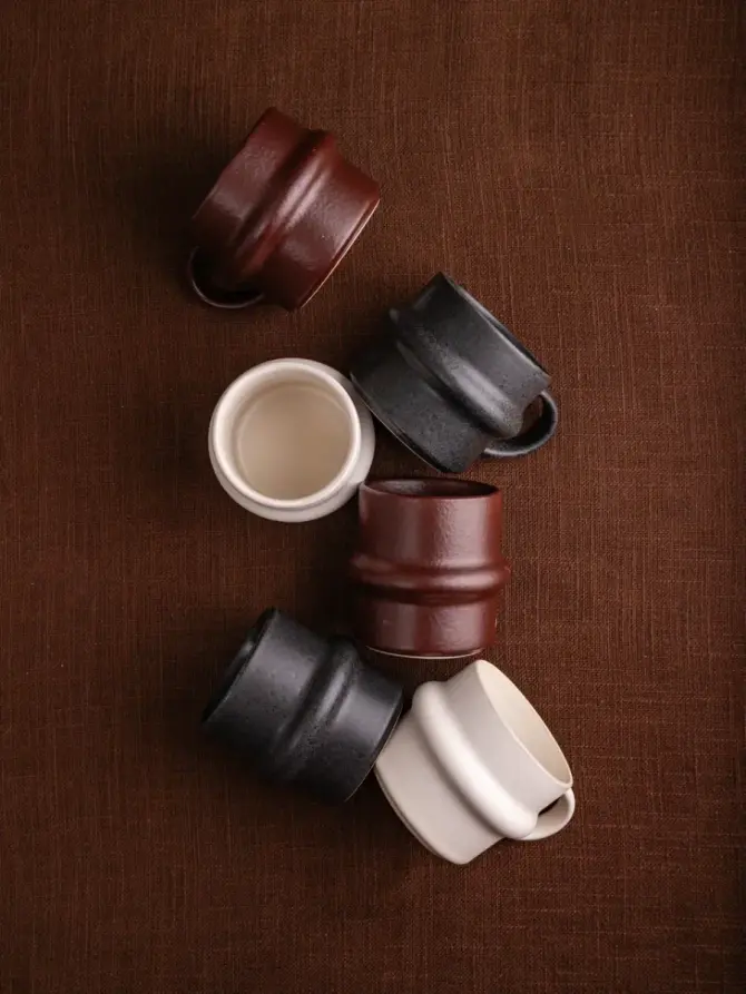 Kubek OPOL z uchem śmietankowy 0,25 l