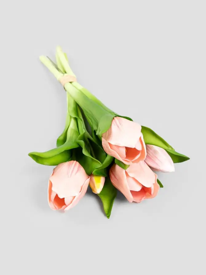 Bukiet kwiatów LITEN tulipany różowe 31 cm