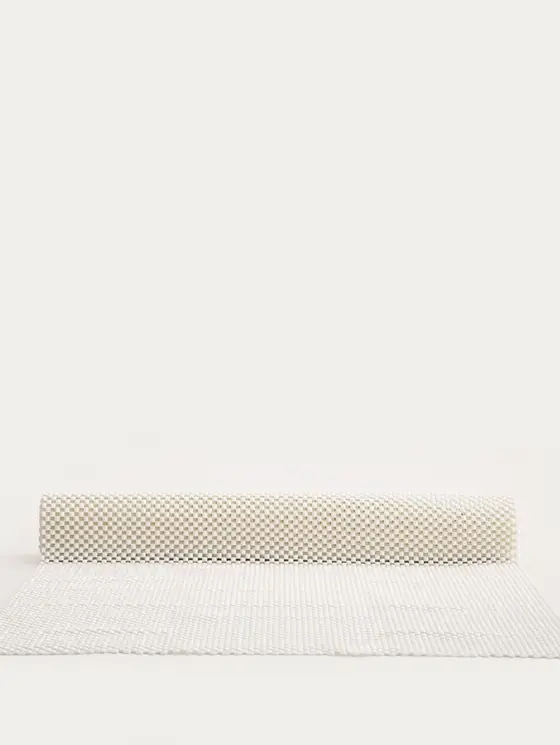 Mata LUCENS do szuflady śmietankowa 150x45cm