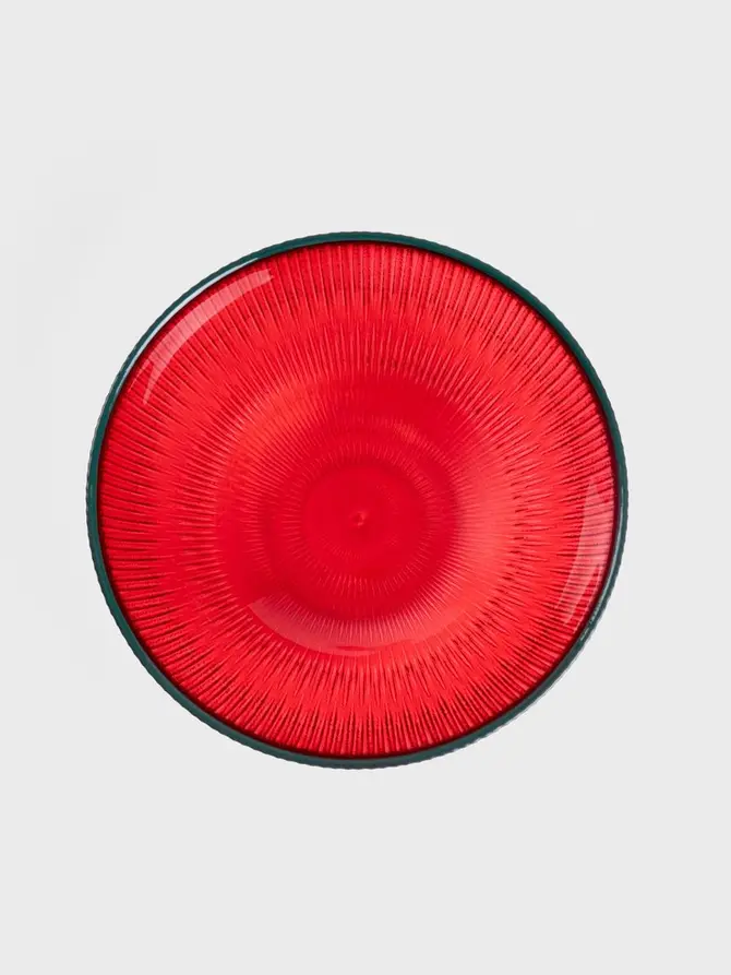 Miska FRUMOS z zielonym rantem 15 cm