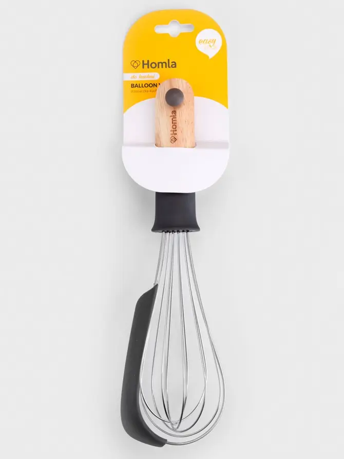 Trzepaczka EASY COOK kuchenna z łopatką 27x7 cm