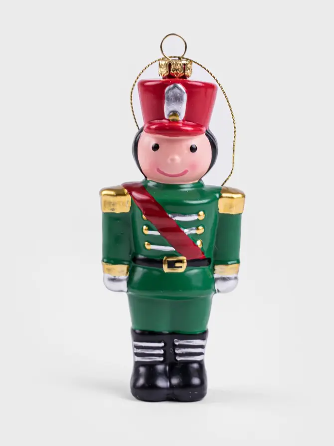 Zawieszka EVI RED dziadek do orzechów zielony 12 cm