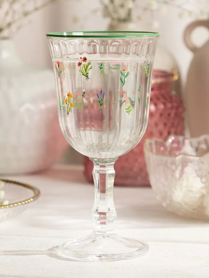 Kieliszek GARDINO w kwiaty 0,18 l