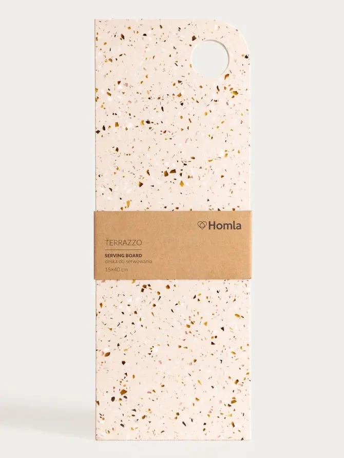Deska TERRAZZO lastriko podłużna 15x40 cm