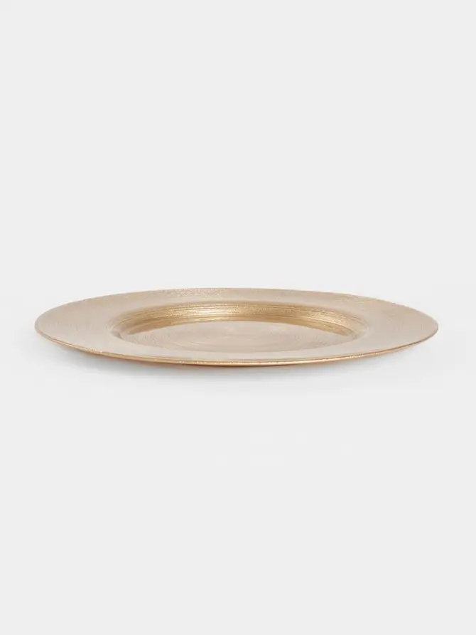 Półmisek BLITS złoty okrągły 32 cm