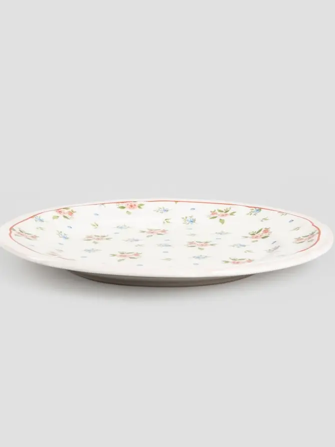 Talerz GRETA deserowy różówy 21 cm