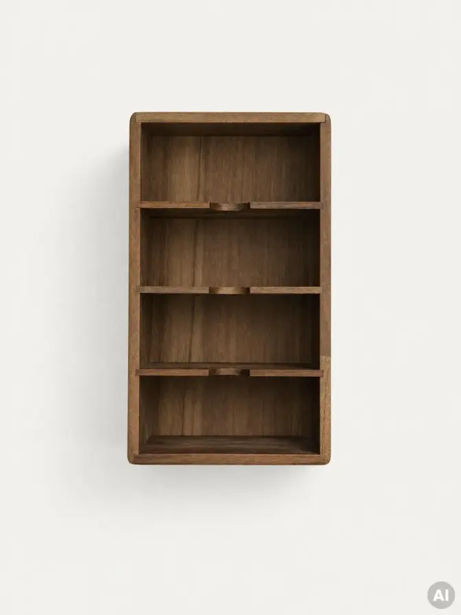 Organizer MOOKA kuchenny akacjowy 25x13 cm