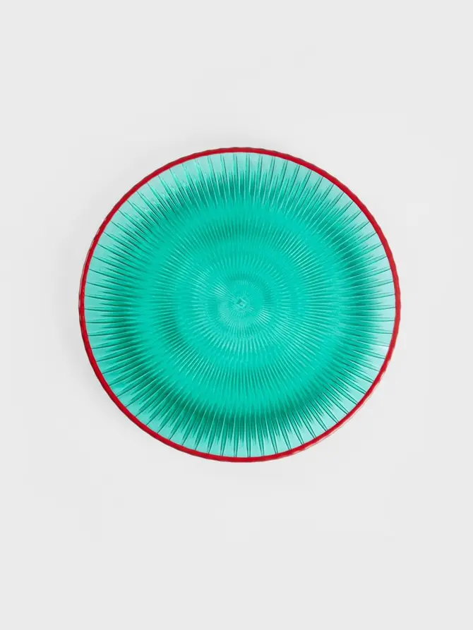 Talerzyk FRUMOS z czerwonym rantem 16 cm