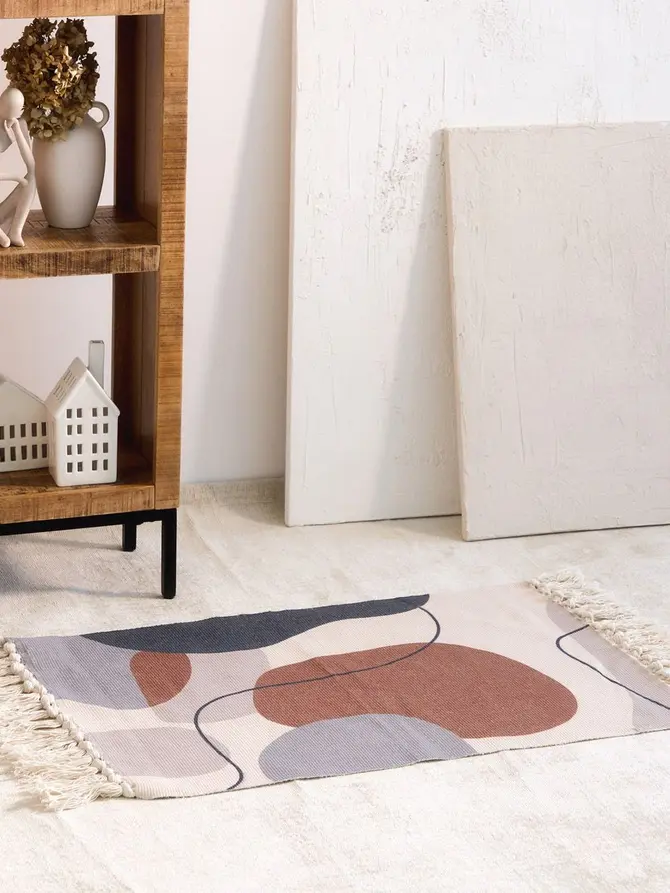 Chodnik NORDO w geometryczne wzory 60x90 cm